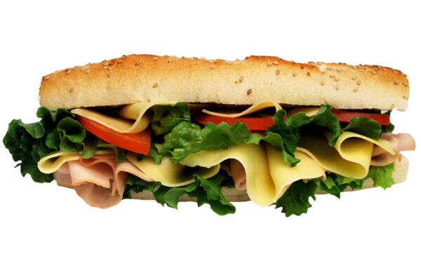 Baguette de pavo