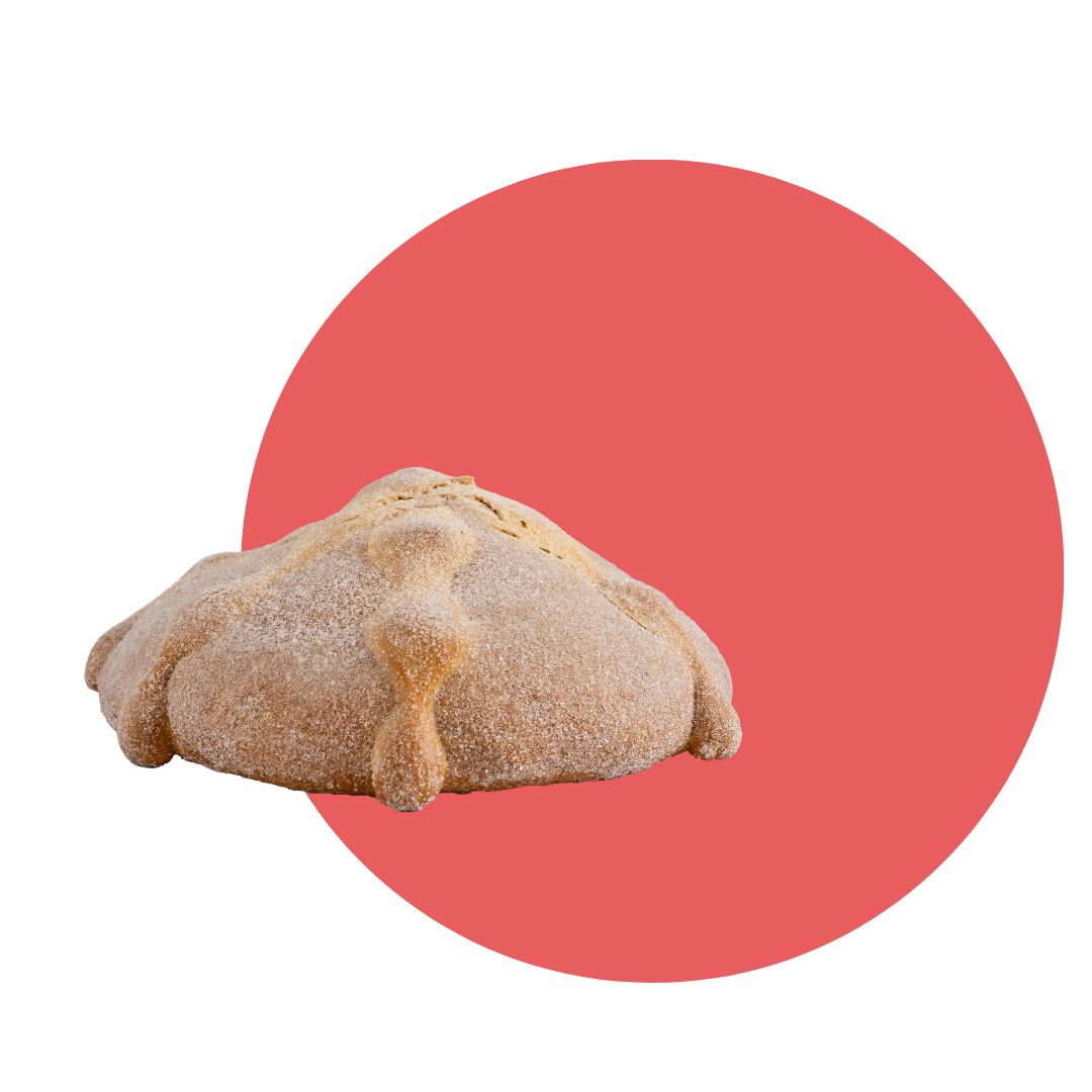 Pan de muerto chico tradicional
